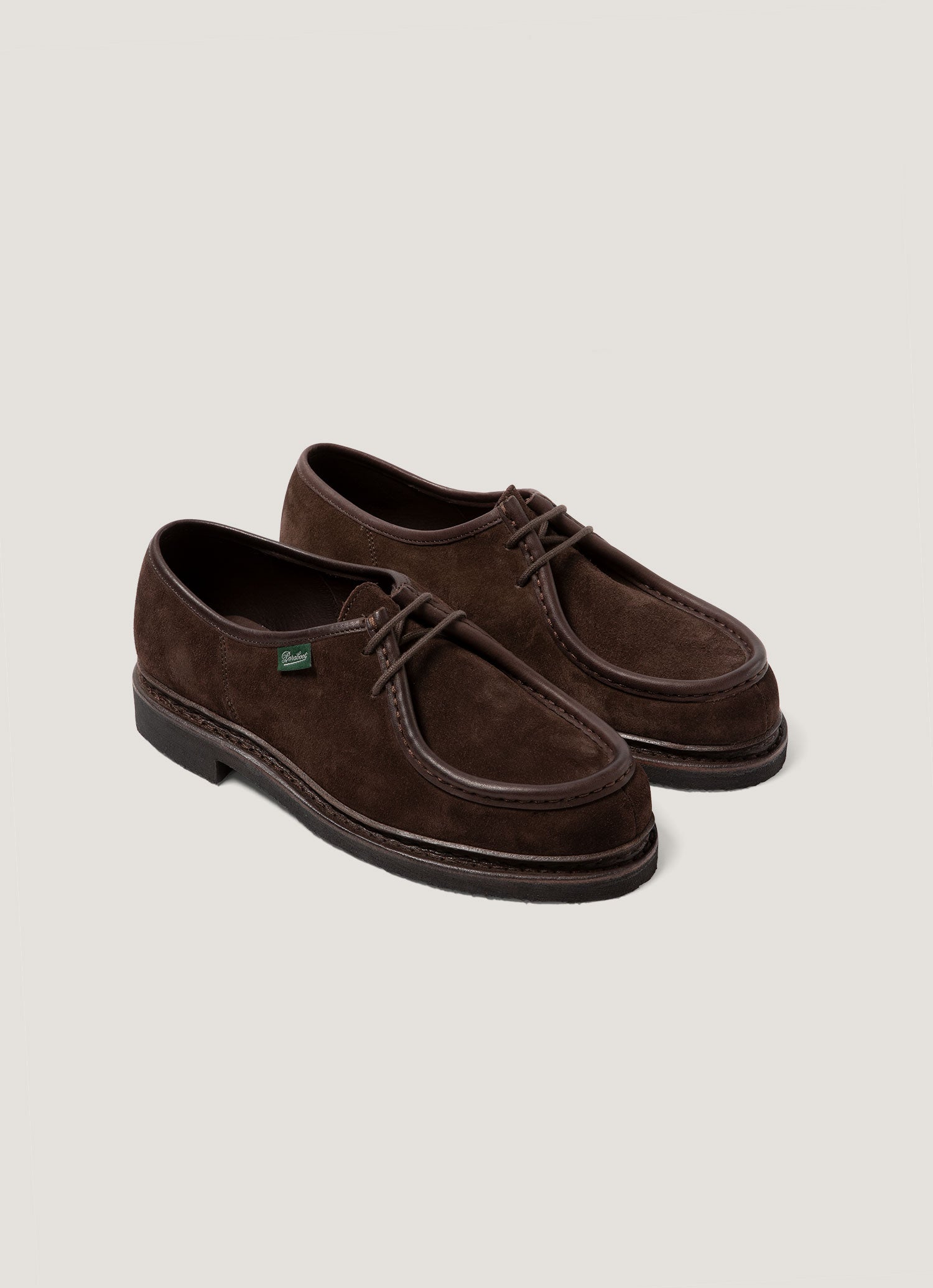 Sunspel x Paraboot スエードミカエルシューズ（Brown）| Sunspel