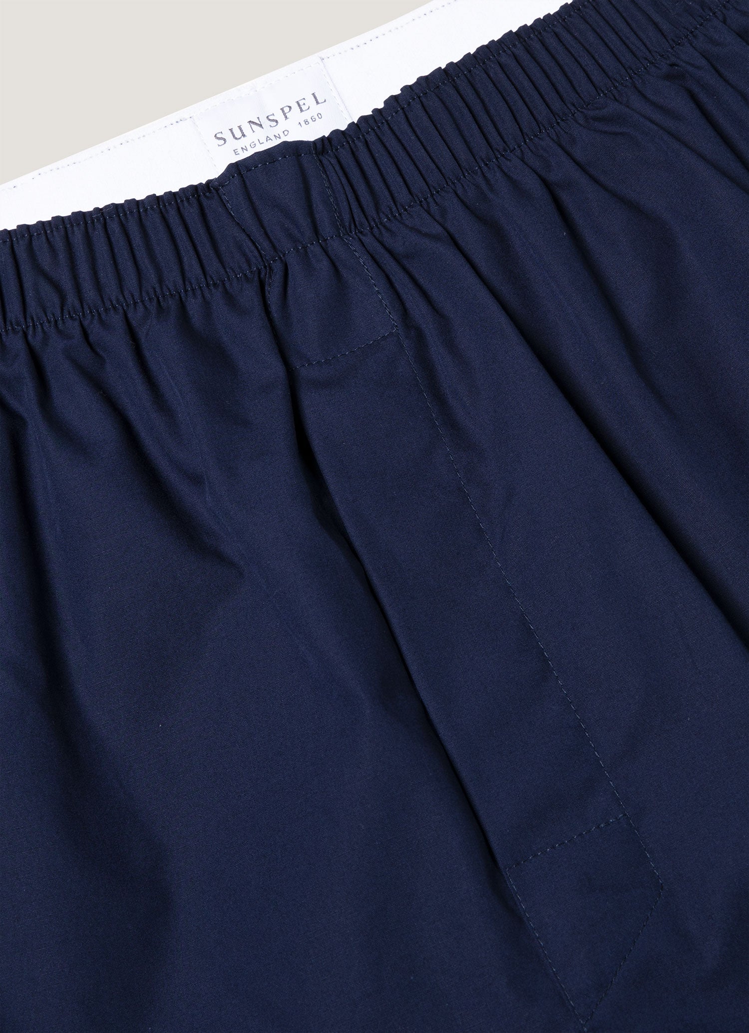 クラシックボクサーショーツ（Navy）| Sunspel