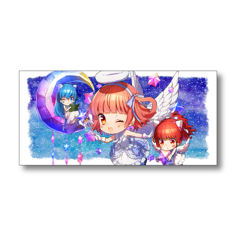 大型ポストカードにオリジナル印刷 | 同人誌の印刷・グッズ作成なら