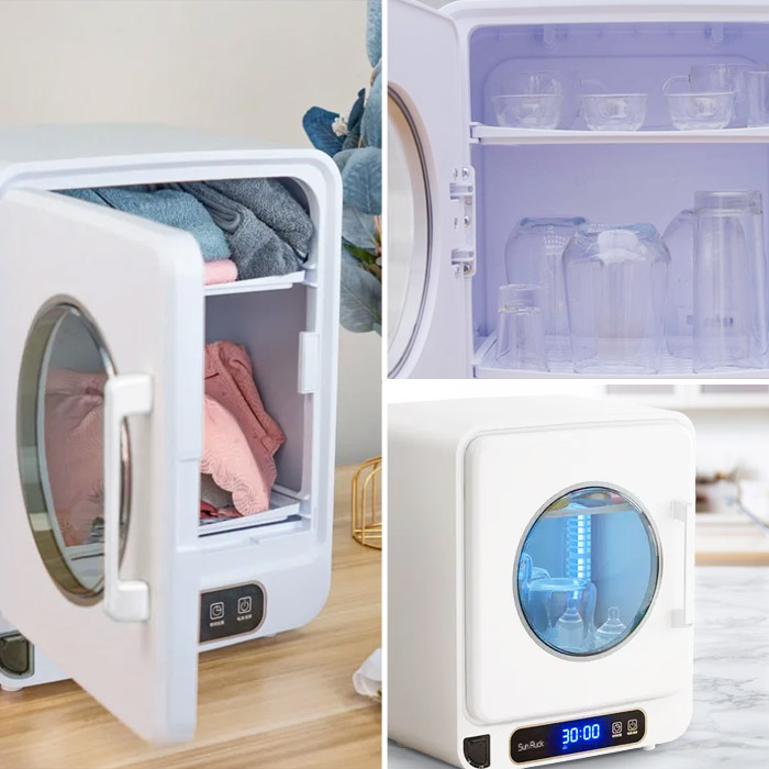 マルチ小型乾燥機 乾きくんmini「乾きくん」シリーズ SR-WT028-W | SunRuck