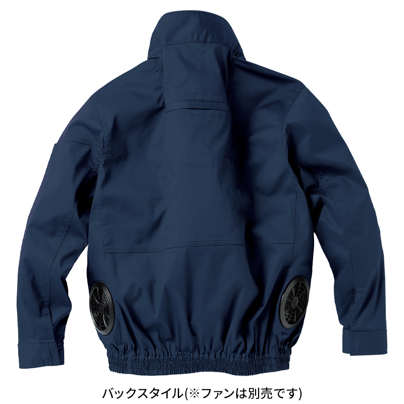 作業服の通販 AIR SENSOR-1 ハーネス対応長袖ジャンパー クロダルマ