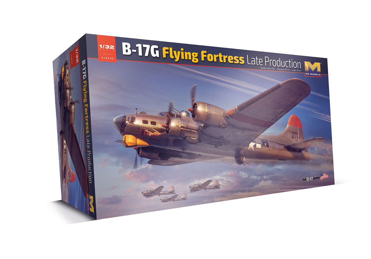 B-17G Flying Fortress Late Production HK Models -01E030