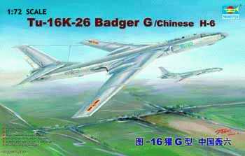 Tupolev Tu-16K-26 Badger G/Chinese H-6 Trumpeter 01612