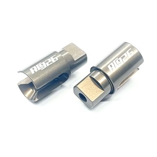 RDX用真鍮製HWトラクショントップデッキ マットブラック [KN-RDX02