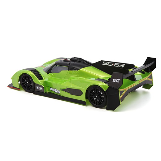 モンテック 1/10 F1 GT クリヤーボディ SC-63LMH [MT023011