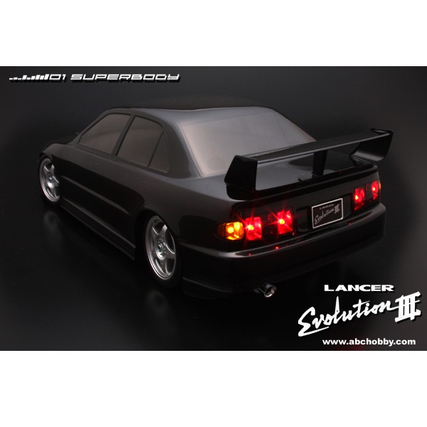 電動TC/ドリフト用 三菱ランサーエボリューションIII [ABC-67092