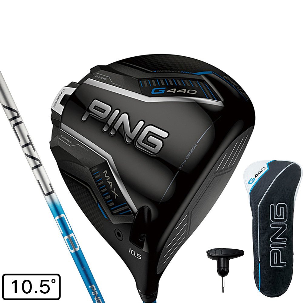 ピン（PING）（メンズ）G440 MAX ドライバー(1W ロフト10.5度)ALTA J