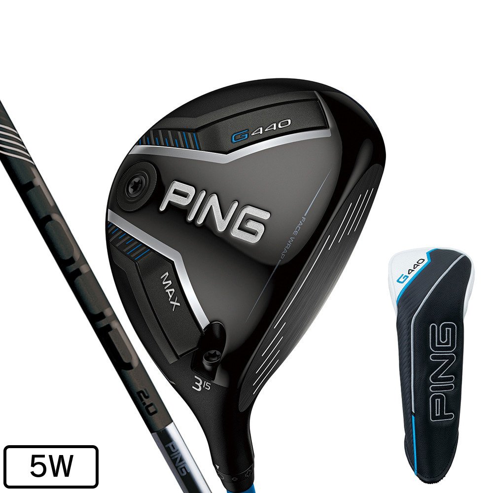 ピン（PING）（メンズ）G440 MAX フェアウェイウッド(5W ロフト19度