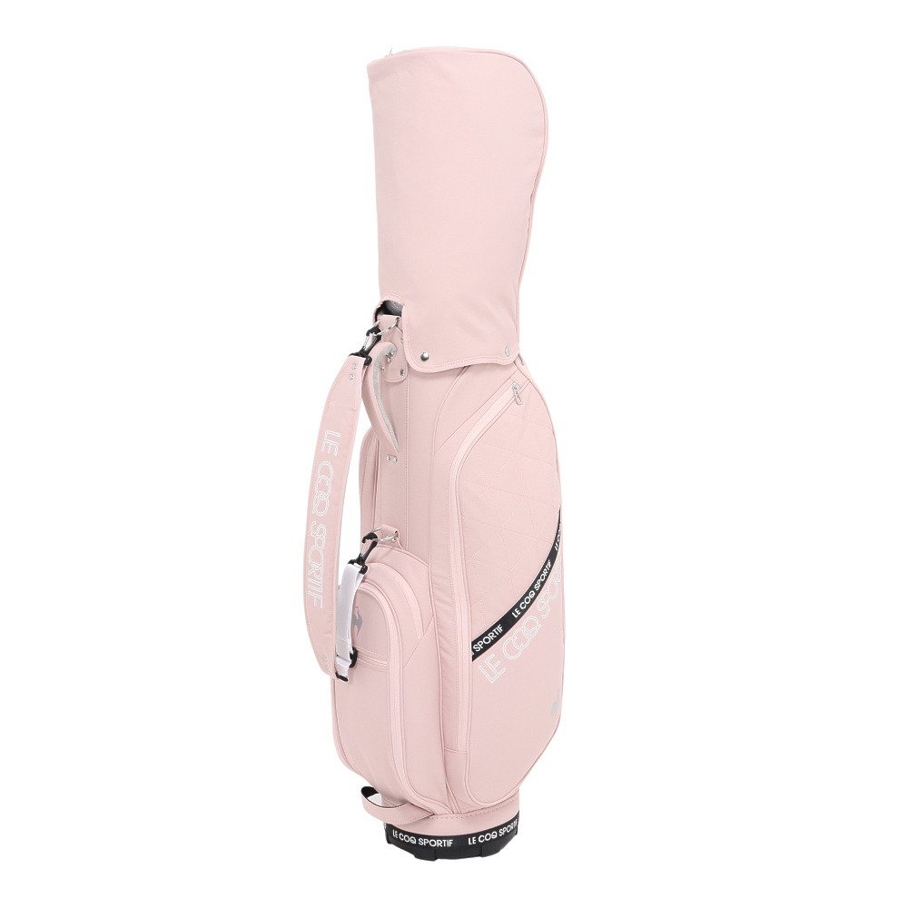 le coq sportif ゴルフバッグ ブラック ピンク le coq sportif ゴルフ