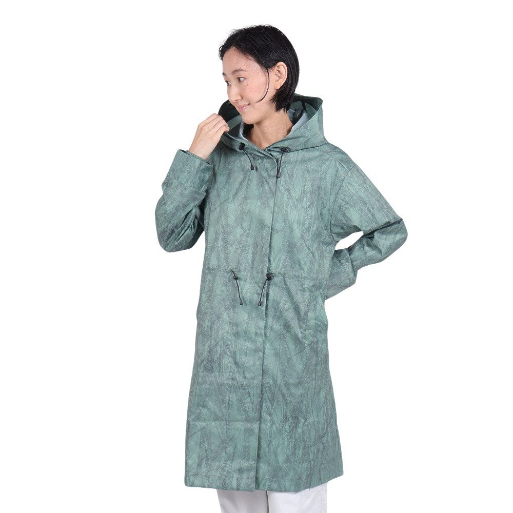 ミズノ（MIZUNO）（レディース）レインコート 雨具 はっ水 防水透湿