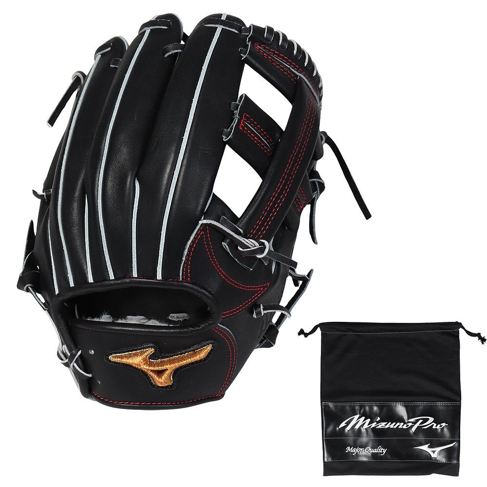 ミズノ（MIZUNO）（メンズ）軟式用グラブ 内野手 野球グローブ 一般