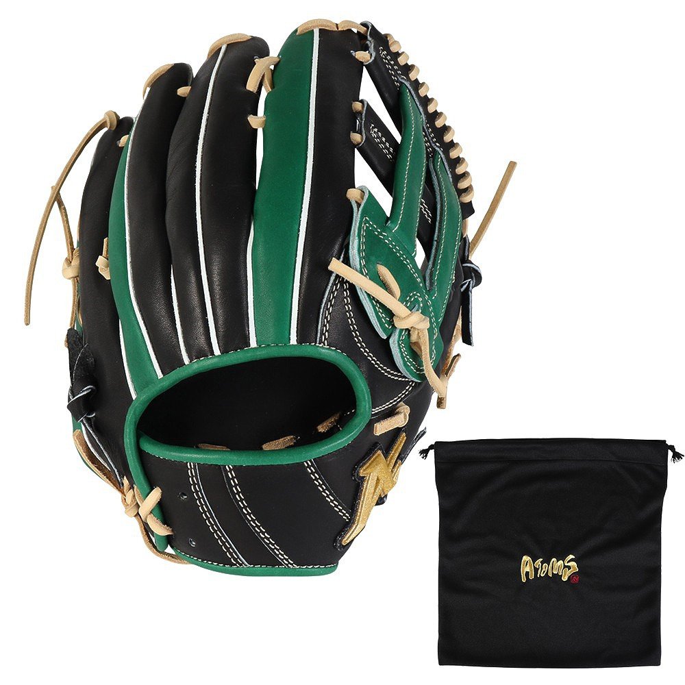 SUGA 軟式野球グローブ 22 緑/黒 SUGA 軟式野球グローブ 22 緑/黒