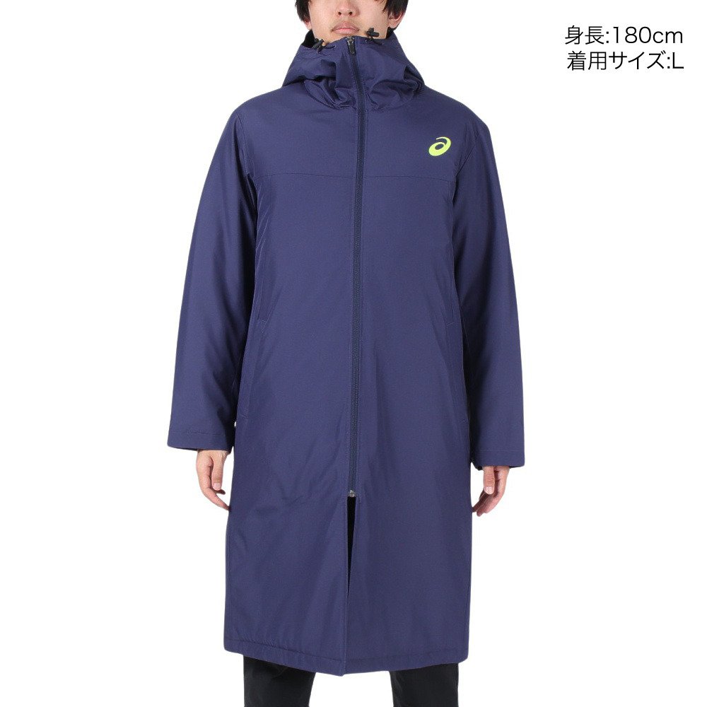 アシックス（ASICS）（メンズ）A77Evol. 中わたロングコート 2031E641.400