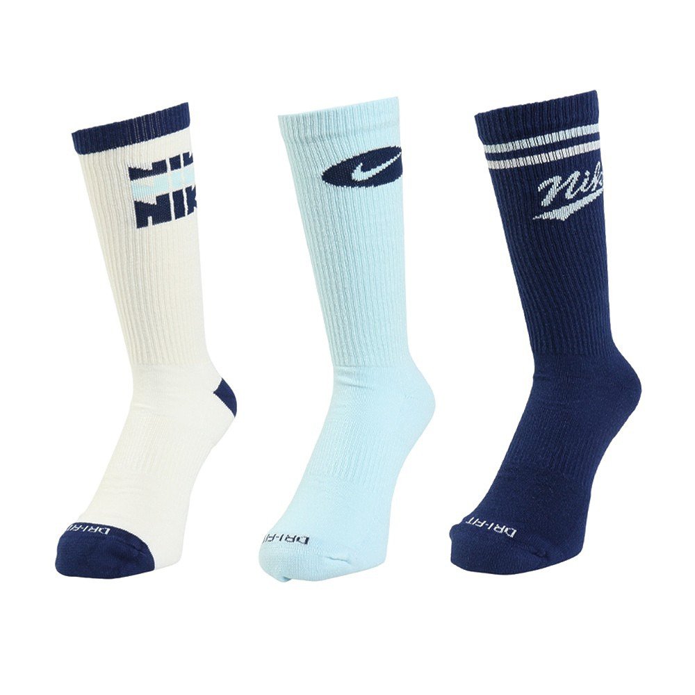 ナイキ（NIKE）（メンズ、レディース）靴下 ED PLS クルーソックス 3足