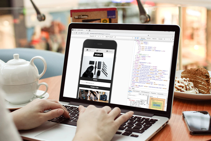 makeshopサポート │ 【Google Chrome／Firefox】でPCからスマホの表示