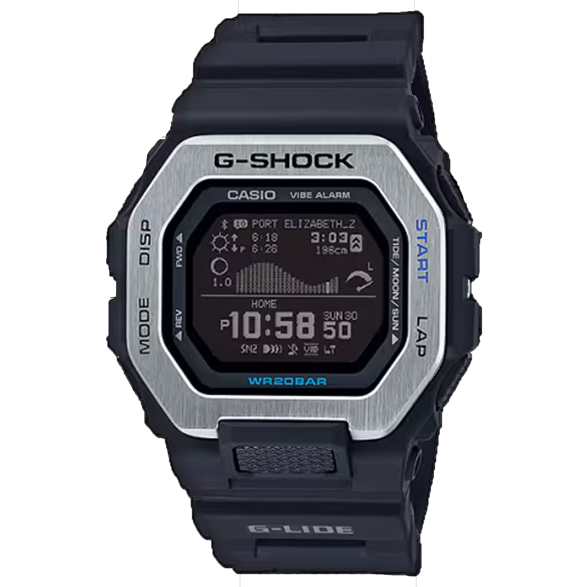 G-Shock GBX-100 Series G-Lide Men's Watch - Black - Surf Station Store