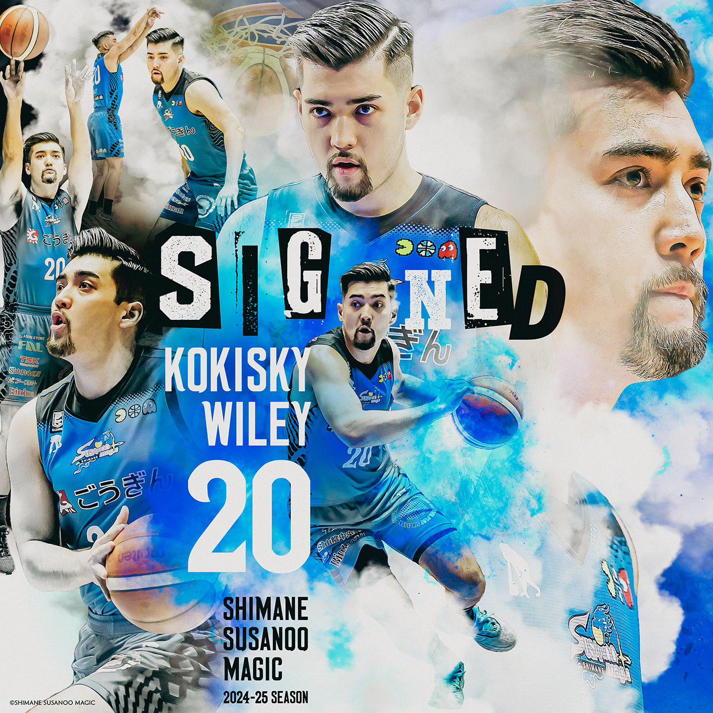 ワイリー 光希スカイ｜2024-25 SEASON 島根スサノオマジック新体制