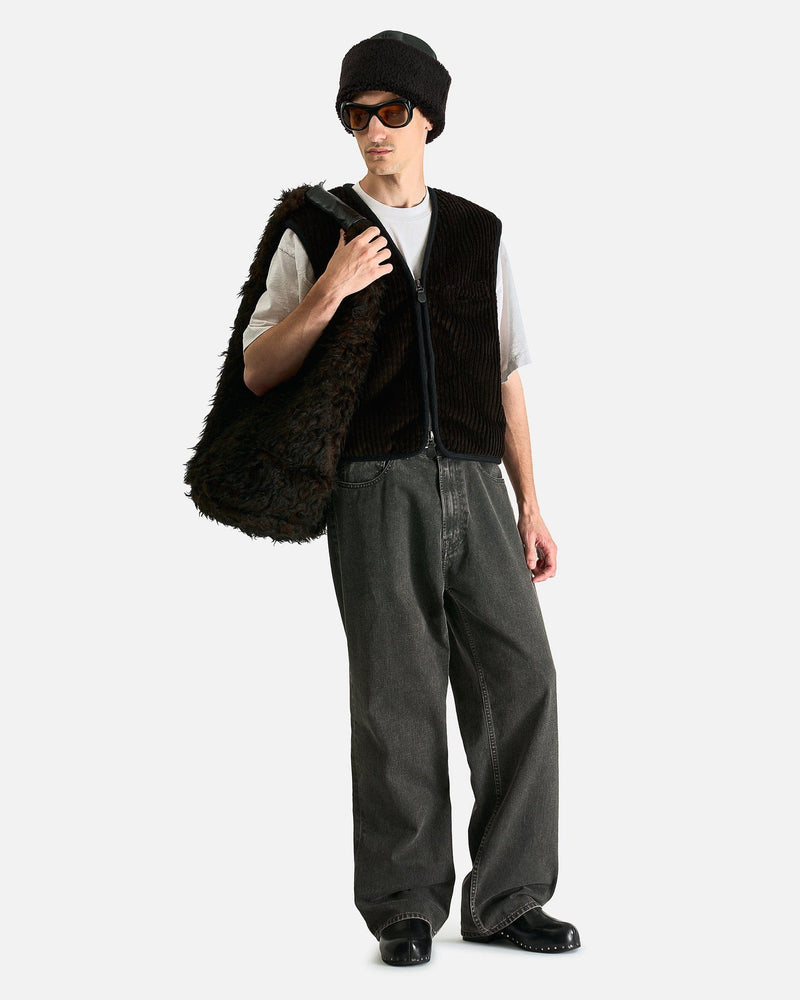 Top Vest in Profound Brown Mammoth Cord – SVRN