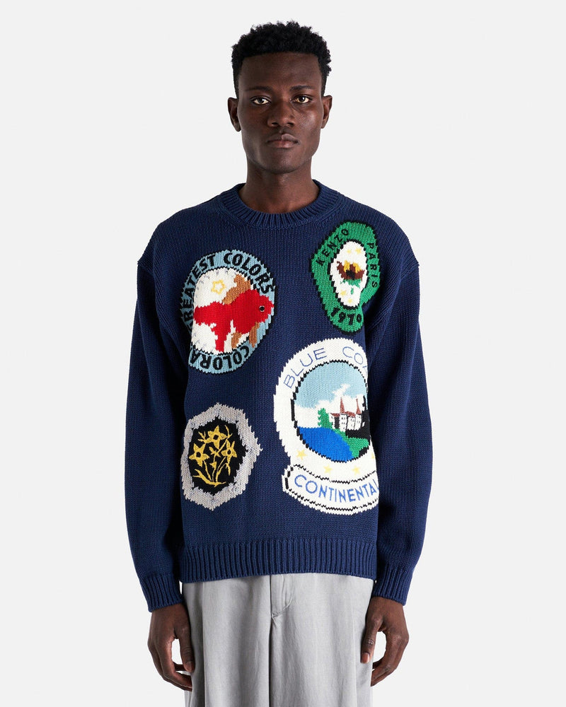 Travel Jumper in Midnight Blue – SVRN