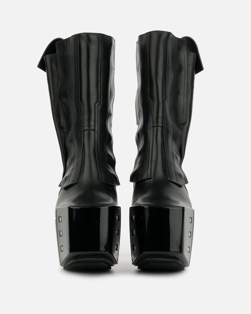 Fogpocket Beveled Kiss Boot in Black/Clear – SVRN