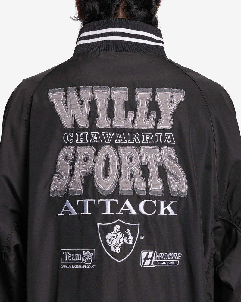 Stadium Jacket in Black – SVRN