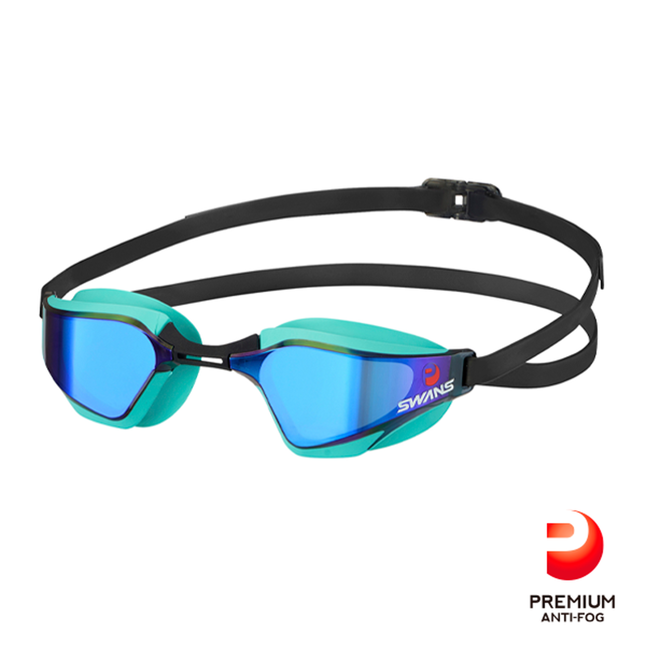 SWANS SPB-0712 スポーツメガネ ダークターコイズブルー SWANS SPB