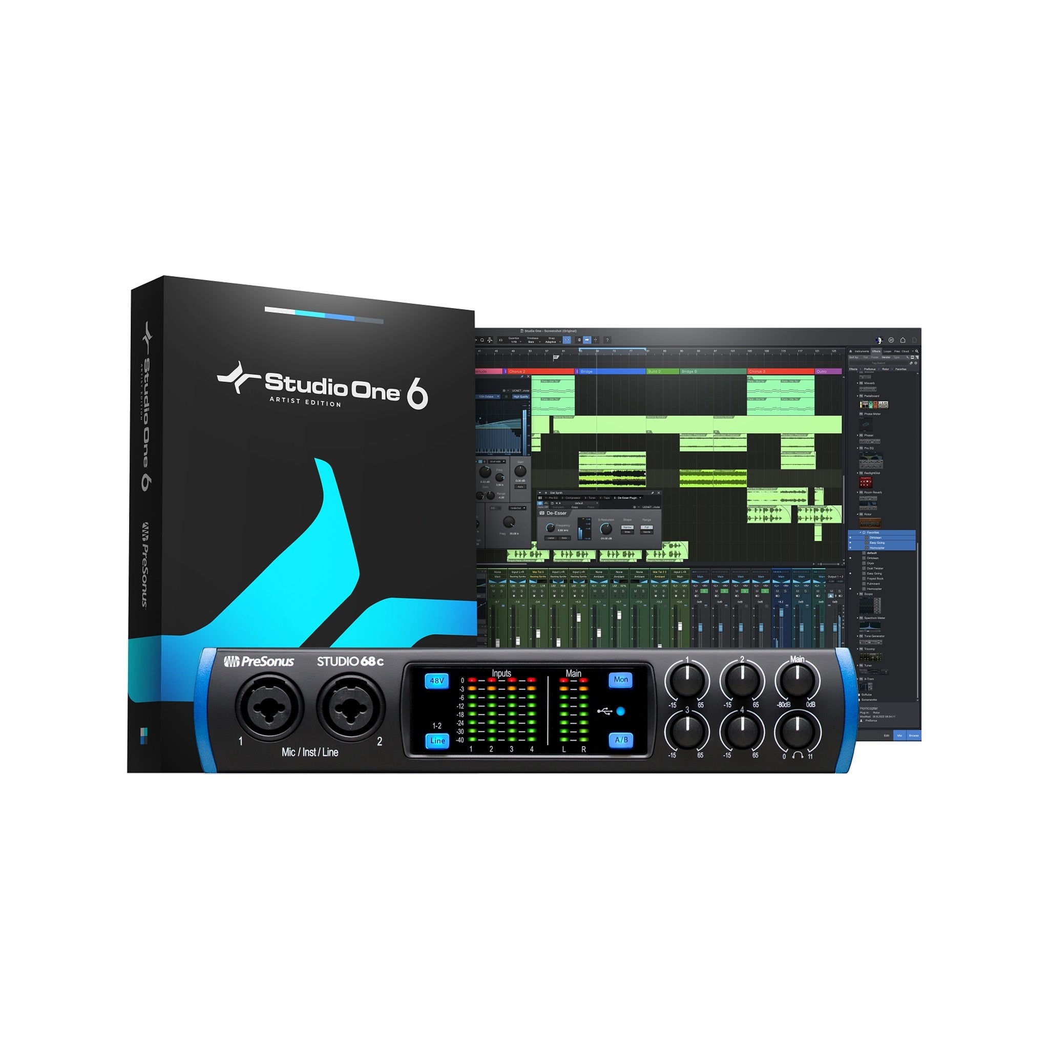 PreSonus Studio 68c USB-C Audio Interface – Swee Lee Malaysia