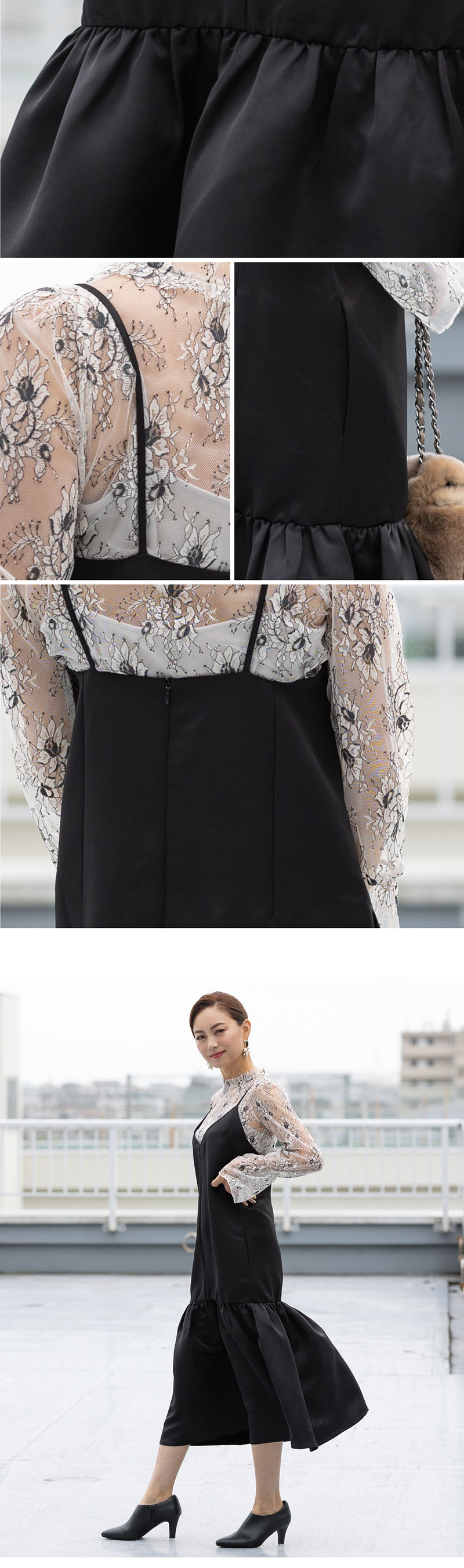 タフタキャミワンピース レディース/ワンピース | マタニティウェア