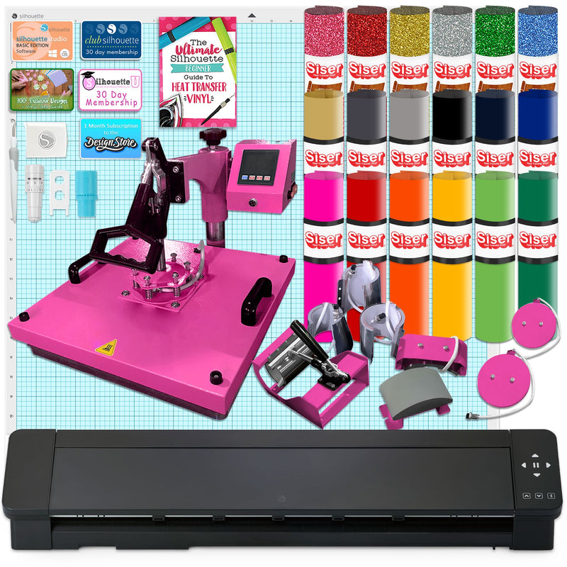 Silhouette Cameo PRO MK-II with Heat Press | Swing Design