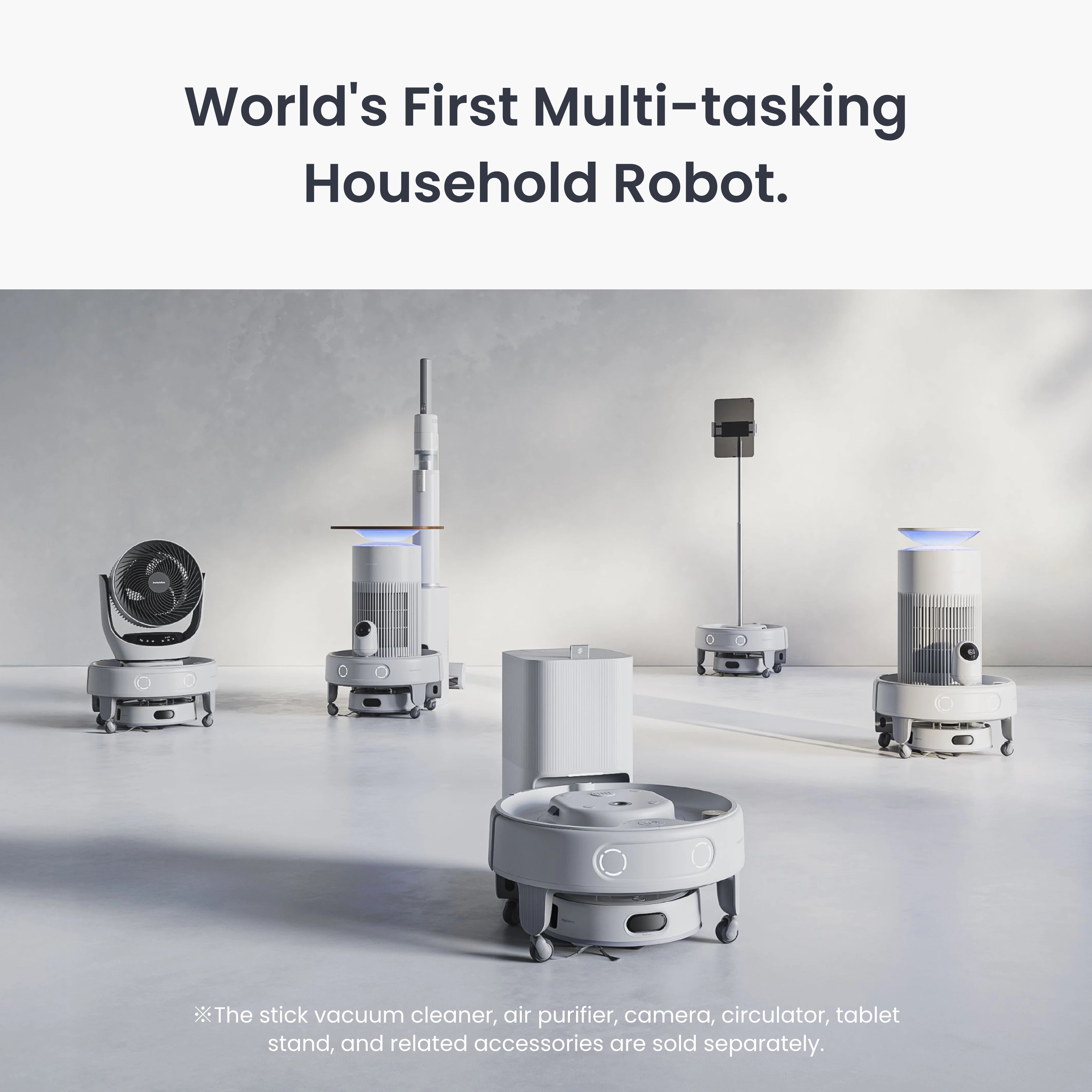 SwitchBot Mini Robot Vacuum K20+ Pro | The World's First Multi