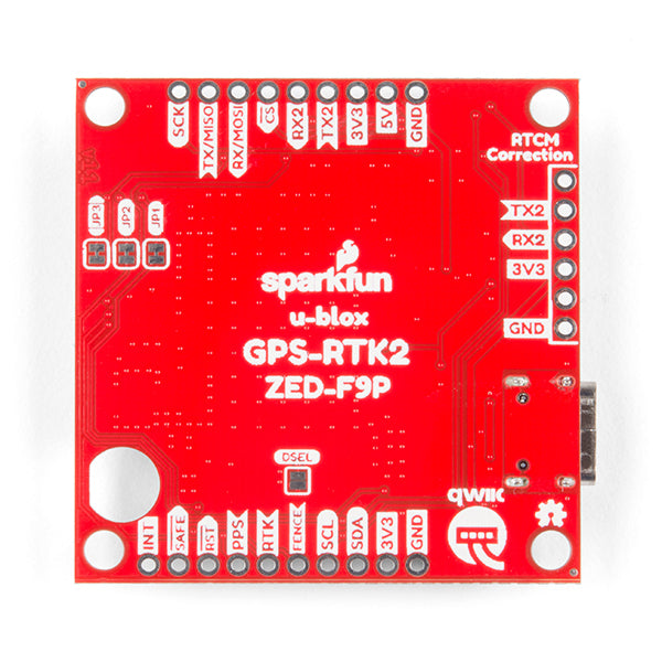 Qwiic - ZED-F9P搭載 GPS-RTK2モジュール — スイッチサイエンス