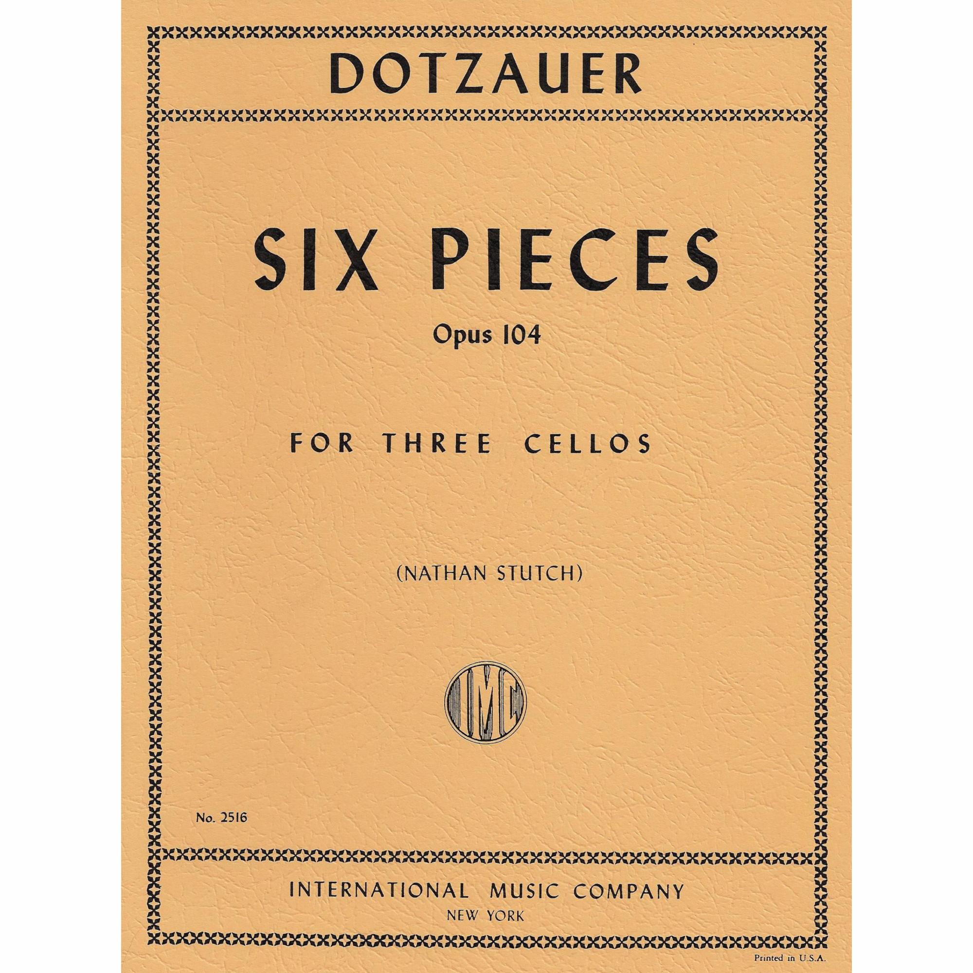 Dotzauer - Six Pieces, Op. 104 for Three Cellos - Southwest Strings