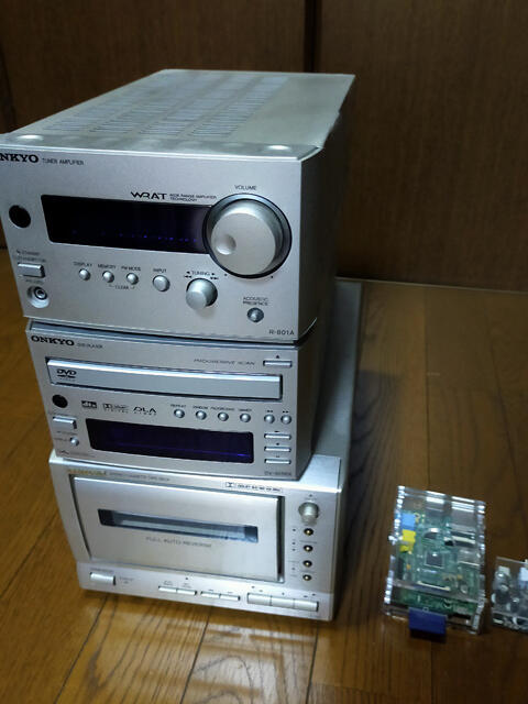 ONKYOのミニコンポが故障：AV／音楽＆映像：AudioVisual機器｜もえの