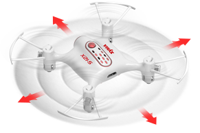 SYMA X21-S Mini RC Drone RTF 2.4GHz 4CH 6-axis Gyro - Drone - SYMA
