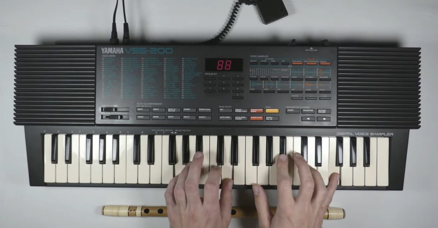 Lo-fi Sampling With The Yamaha VSS-200 – Synthtopia