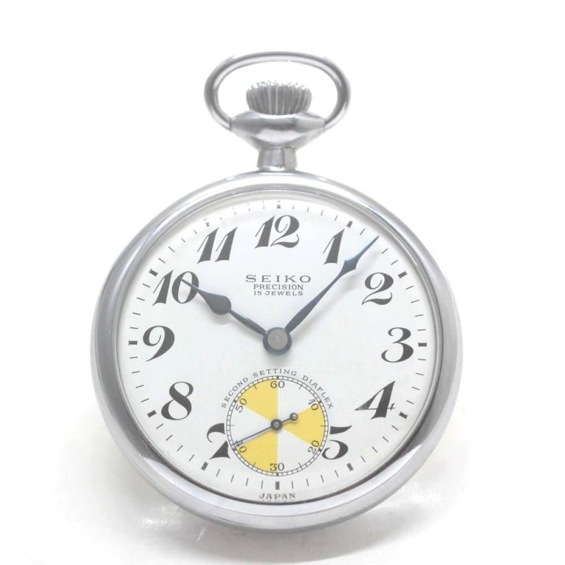 昭和の19セイコー電電公社シースルーバックカスタム/15石/ダイア