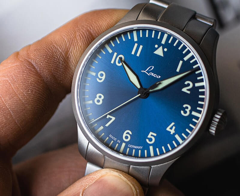 ラコ（Laco) パイロットウォッチ Laco2S自動巻 アウクスブルク39