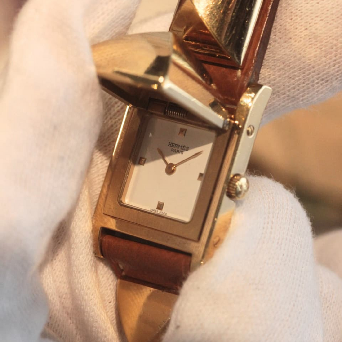 HERMES / エルメス / レディース / メドール /ヴィンテージ / 腕時計