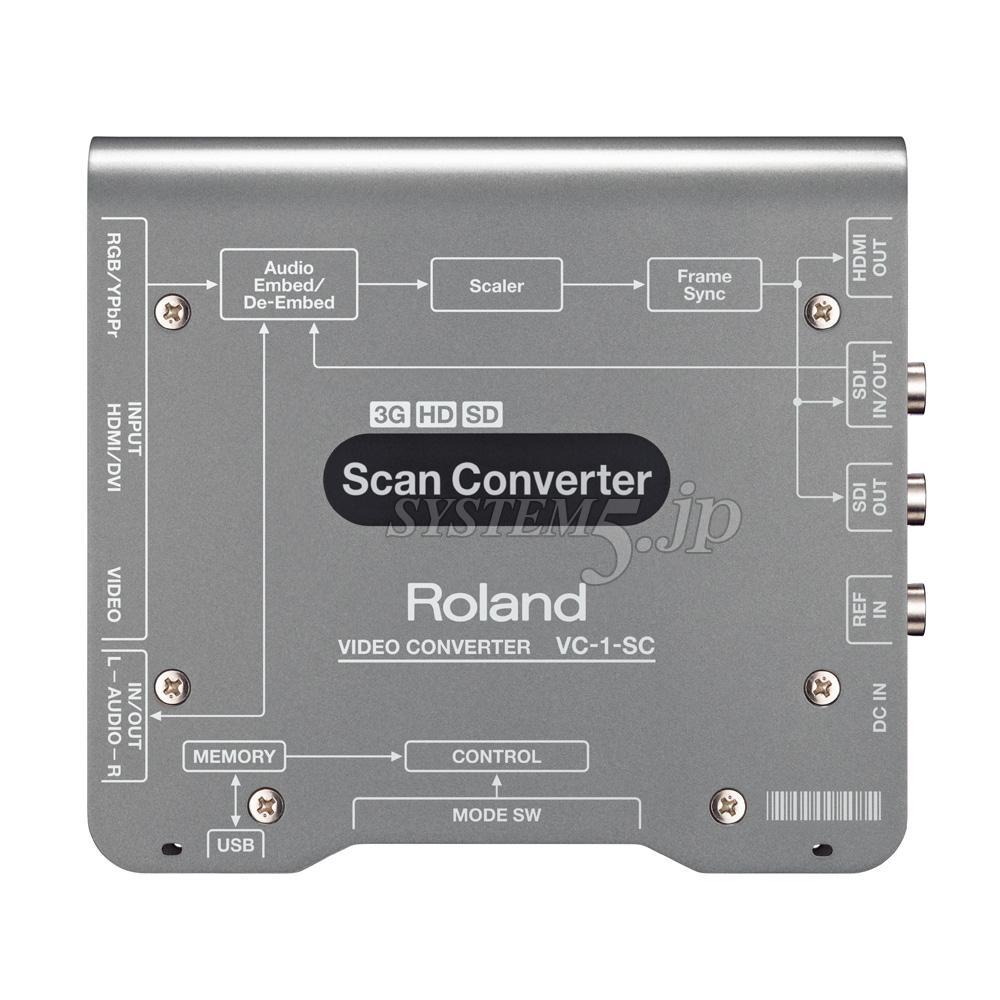 Roland VC-1-SC スキャンコンバーター - 業務用撮影・映像・音響