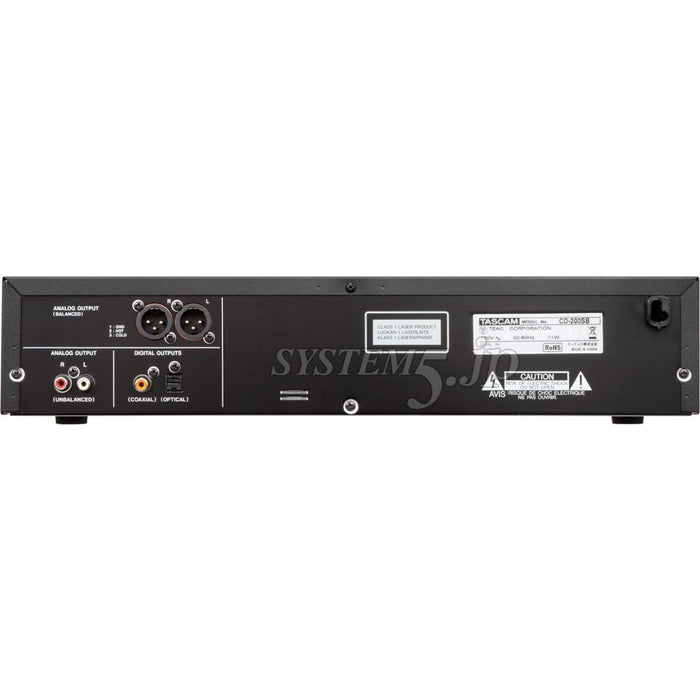 TASCAM CD-200SB SD/USBメモリー対応業務用CDプレーヤー - 業務用撮影