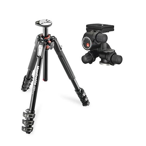 Manfrotto JP-MK190C4-3WG 190プロカーボン4段三脚+XPROギア付き雲台