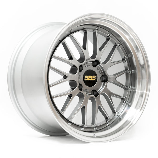 BBS LM - 19x9 +38 5x114.3, Diamond Black w/ Diamond Cut Rim