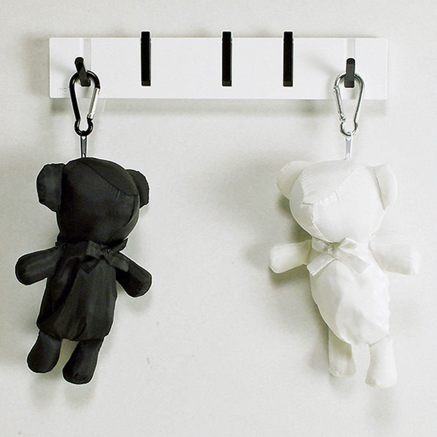 森のエコバッグ ベアー ホワイト CX-91