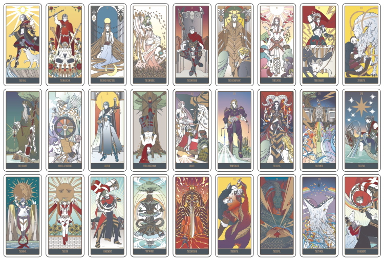 タロットカード TAROT OF ASGARD 北欧神話 タロット オブ アスガルド