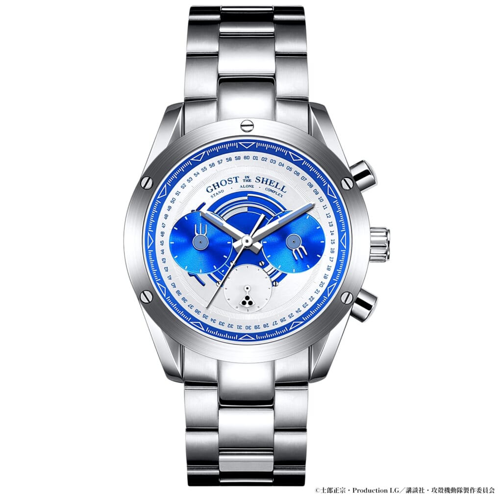 攻殻機動隊 S.A.C.』数量限定ウオッチ】文字盤で電脳空間をイメージ