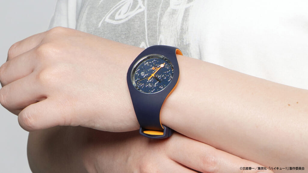 小ぶり37mm【『ハイキュー!!』コラボウオッチ】烏野高校がモチーフ