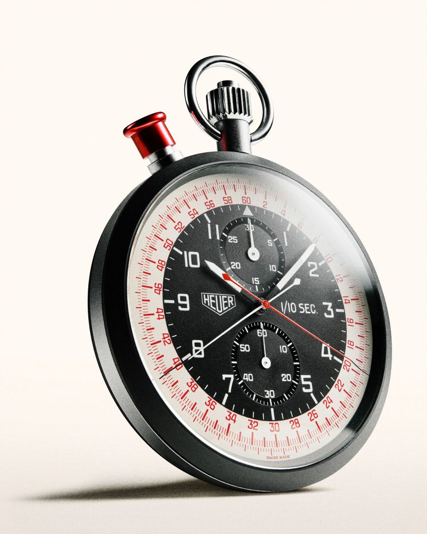 ブラックケースがカッコいい 【“タグ・ホイヤー”復刻限定クロノグラフ