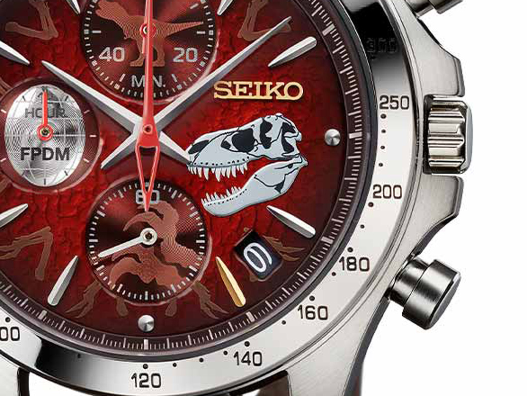 国産時計“セイコー”×福井県立恐竜博物館】ティラノサウルスと