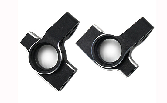 YD-2用 アルミ ステアリングナックルセット ブラック