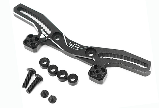 YD-2用 アルミ アジャスタブル フロントショックタワー ブラック